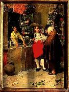 Luis jimenez aranda an oil on canvas painting from the Drexel Collection in the Paul Peck Alumni Center, oil painting